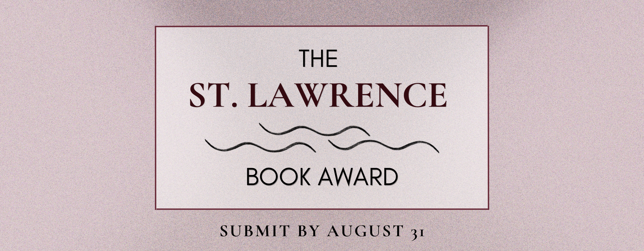 The St. Lawrence Book Award