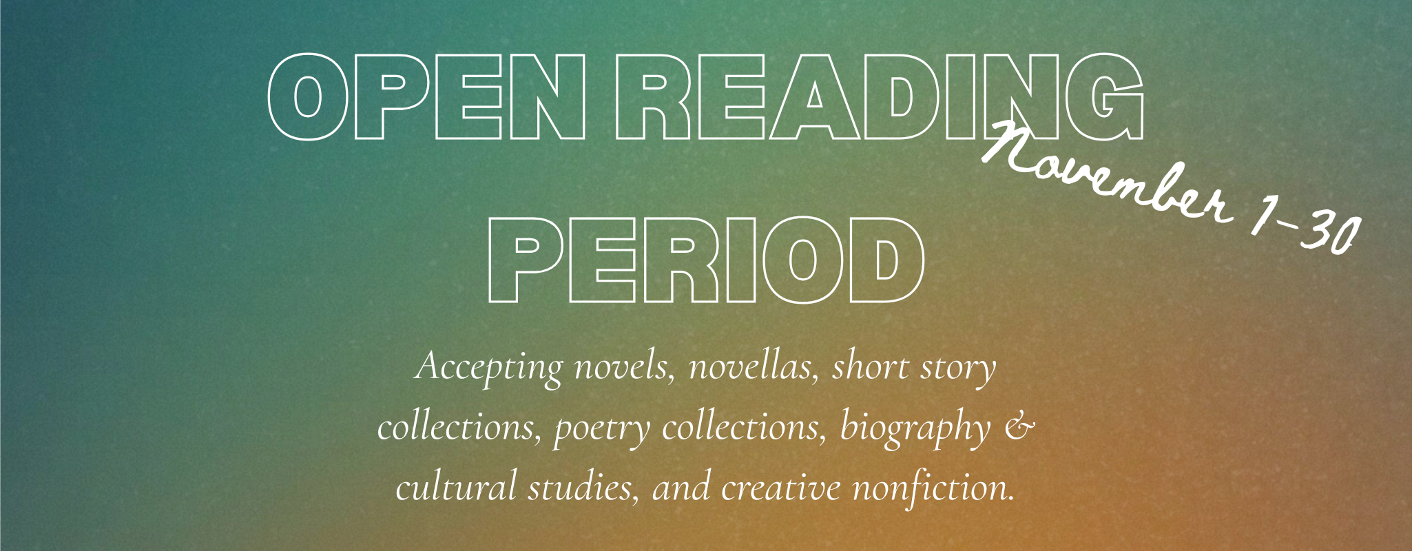 Open Reading Periods