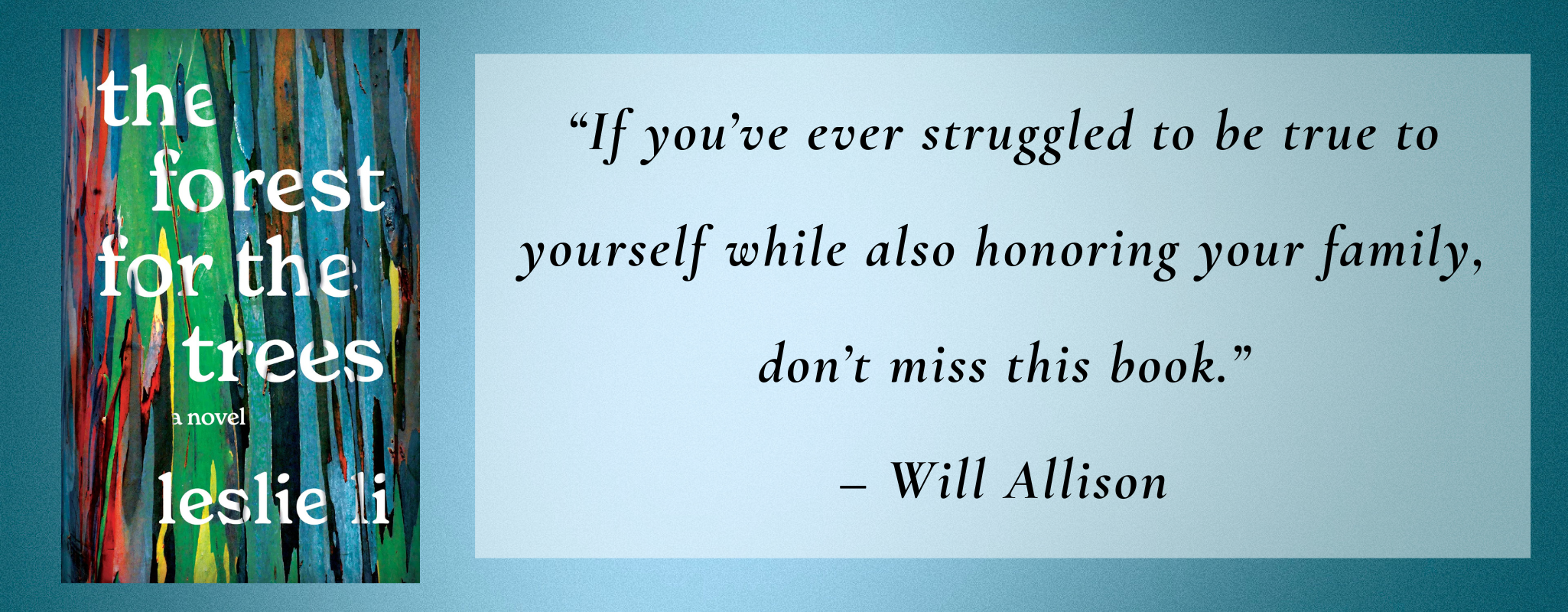 The Forest for the Trees