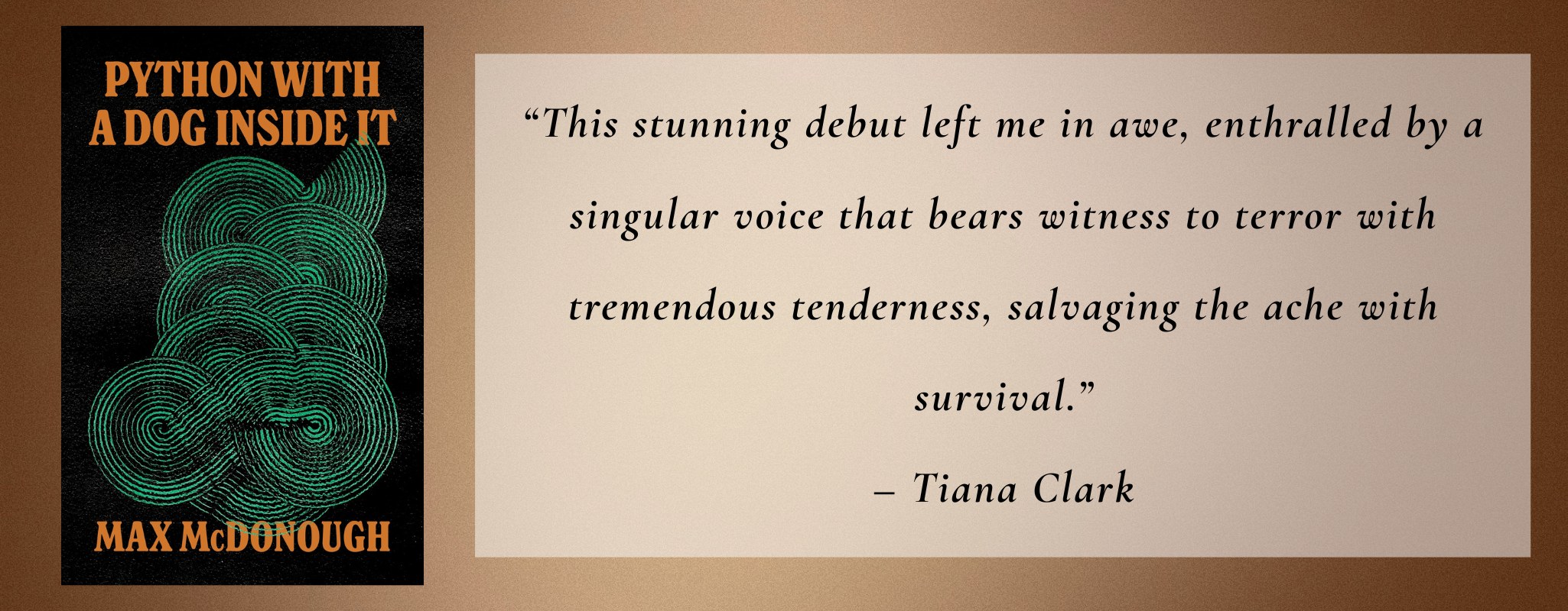 Python with a Dog Inside It