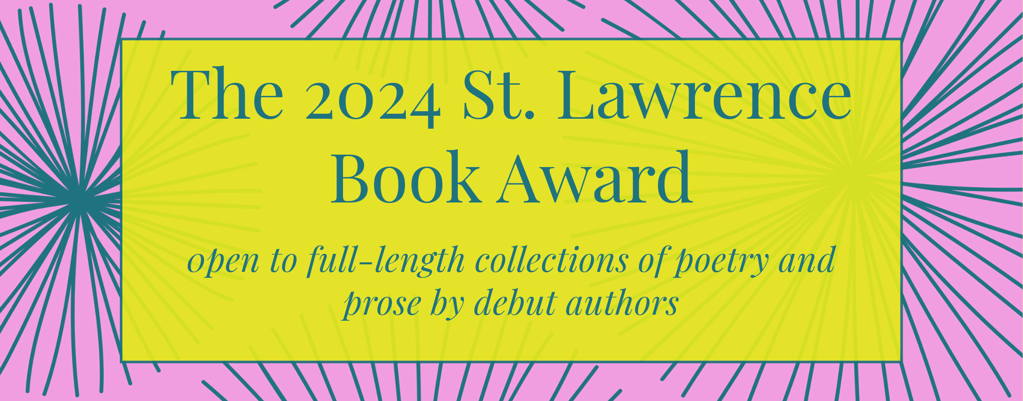 The St. Lawrence Book Award